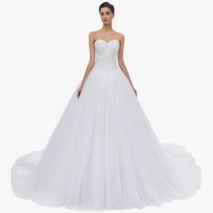 Wedding Dress With Train